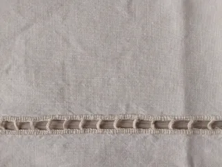 Cortinas estor hilo bordado a mano