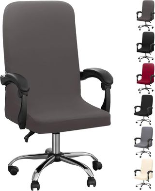 Funda Silla Oficina Gris