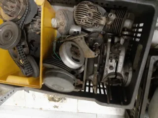 Despiece motor moto clásica