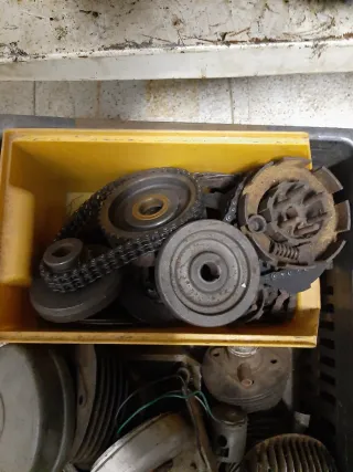 Despiece motor moto clásica