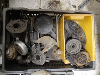 Despiece motor moto clásica