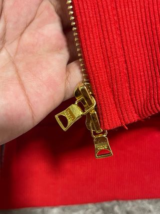 Bape Shark Doble Capucha Roja y Dorada