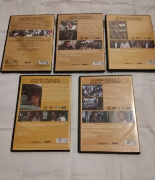 Lote 9 Películas Bud Spencer & Terence Hill DVD