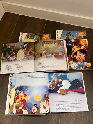 Lote 12 libros de cuentos Disney.