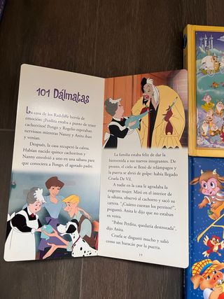 Lote 12 libros de cuentos Disney.