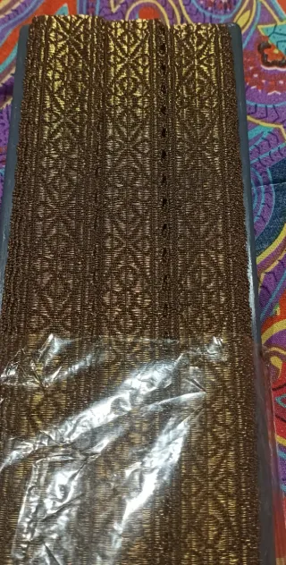 Pasamanería Arte Algodón Metal 34% 3cm