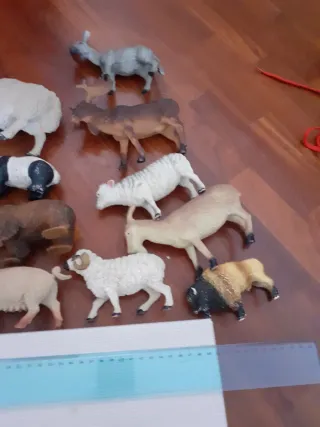 Animali plastica assortiti