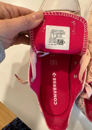 Zapatillas Converse All Star Estampado Floral