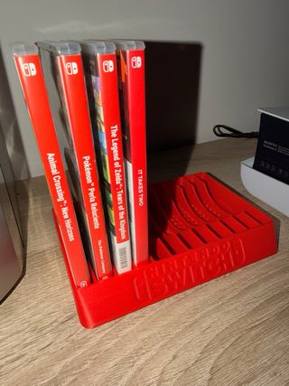 Soporte 12 juegos Nintendo Switch