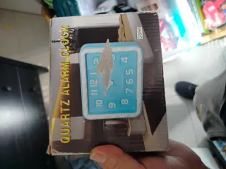 Despertador Cuarzo Azul