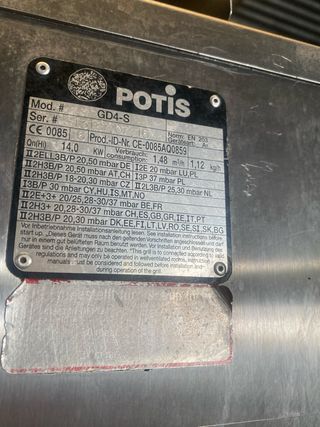 Asador Kebab POTIS GD4