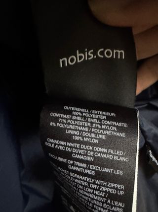 Chaqueta Nobis Cardinal Hombre Talla XS