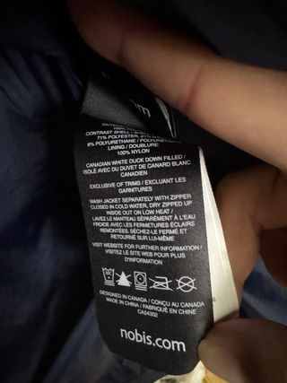 Chaqueta Nobis Cardinal Hombre Talla XS