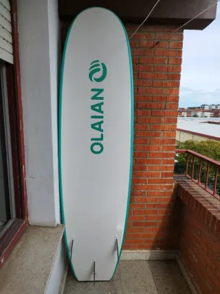 Tabla de surf OLAIAN iniciación 80L  7'5