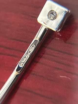 Pulsera oro blanco con diamantes