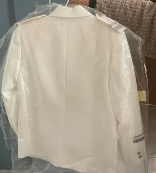 Traje de Comunión Niño Blanco y Morado