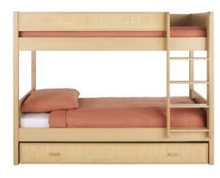 Beliche Carvalho Maciço 3 Camas 90x190