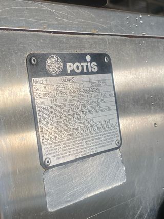 Asador Kebab POTIS GD4 S