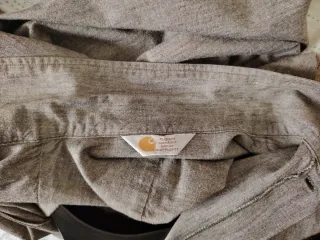 Camicia Carhartt Uomo Grigia Maniche Corte