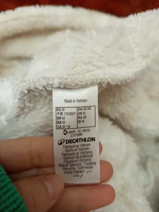 Forro Polar Decathlon Beige