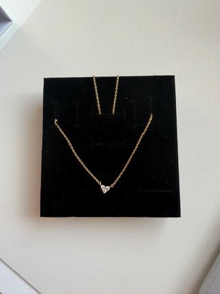 Collar Pandora Corazón Dorado Nuevo