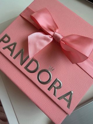 Collar Pandora Corazón Dorado Nuevo