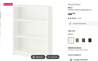 Estantería Ikea Blanca