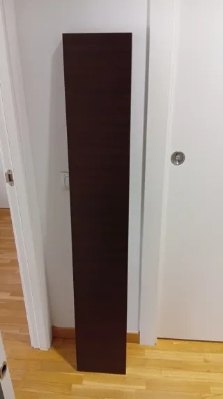 3 Estanterías de madera melanina wengué