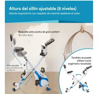 Bicicleta Estática Skandika Foldaway X-3000