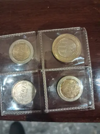 Monedas Peso Colombiano 200 y 500 100 1000 diez