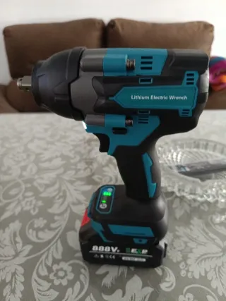 Pistola Impacto 1800 Newton 2 Baterías 3 amperios