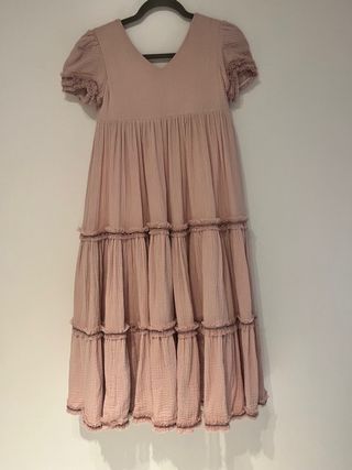 Traje de Flamenca niña con diseño de volantes