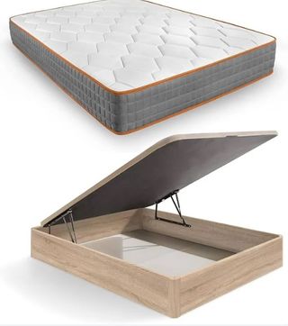 Base tapizada/canape / colchón.