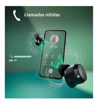 Auriculares Bluetooth Philips Negros Nuevos