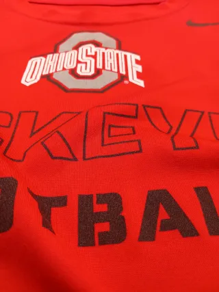 Camiseta Nike Ohio State Buckeyes Football Roja