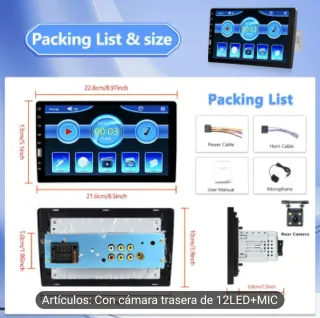 Radio Pantalla 2 DIN