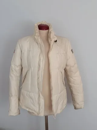 Chaqueta Napapijri Blanca Acolchada