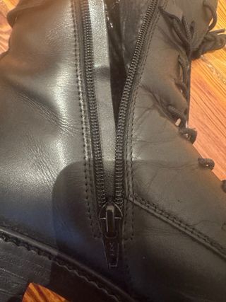 Botines piel animal print talla 39