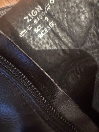 Botines piel animal print talla 39