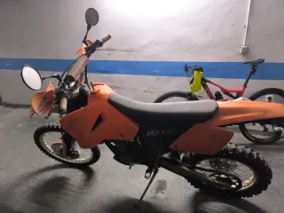 KTM 450 EXC Naranja
