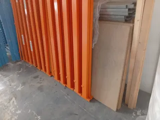 Estantería Metálica Configurable Azul y Naranja