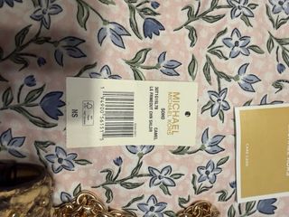 Bolso Michael Kors Marrón y Dorado