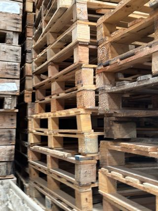 Palets de madera americanos 1.20 x 1 m