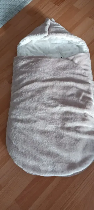 Saco capazo/silla bebé muy calentito