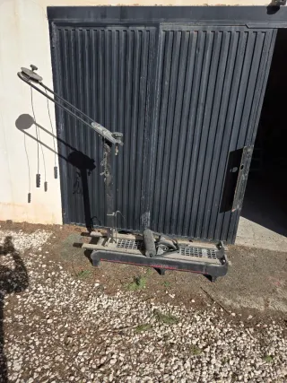 Máquina de esquí antigua