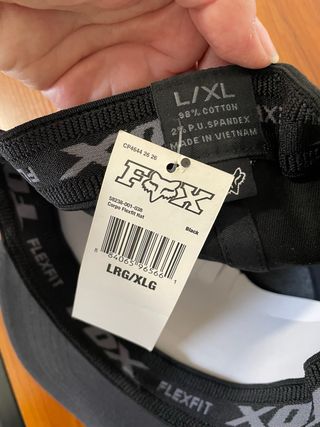 Gorra Fox Flexfit L/XL Negra