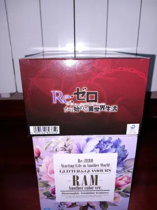 Figuras Banpresto Re:Zero Rem y Ram