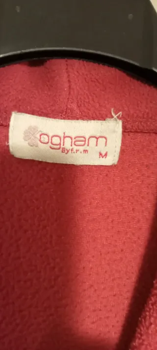 Vestaglia donna bordeaux taglia M