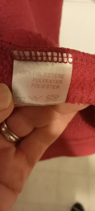 Vestaglia donna bordeaux taglia M