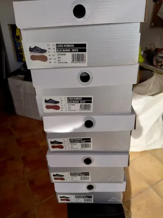Zapatillas Kappa Azul/Blanco  Tallas 43, 46